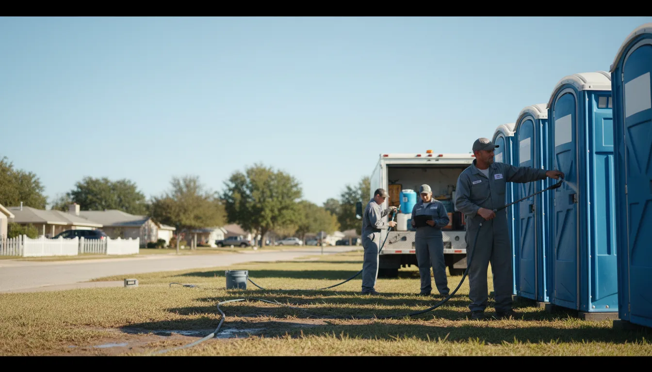 Long-Term Portable Toilet Rental in Sparks, NE near me